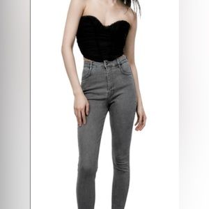 Zara extra skinny vintage jeans
